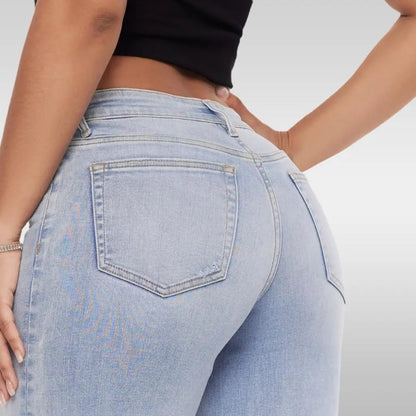 Osonn™ Mid-Low Rise Stretch Wide-Leg Jeans