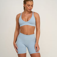 Elevate™ Sculpting Seamless High Apex Bra | Blue Haze