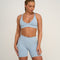 Elevate™ Sculpting Seamless High Apex Bra | Blue Haze