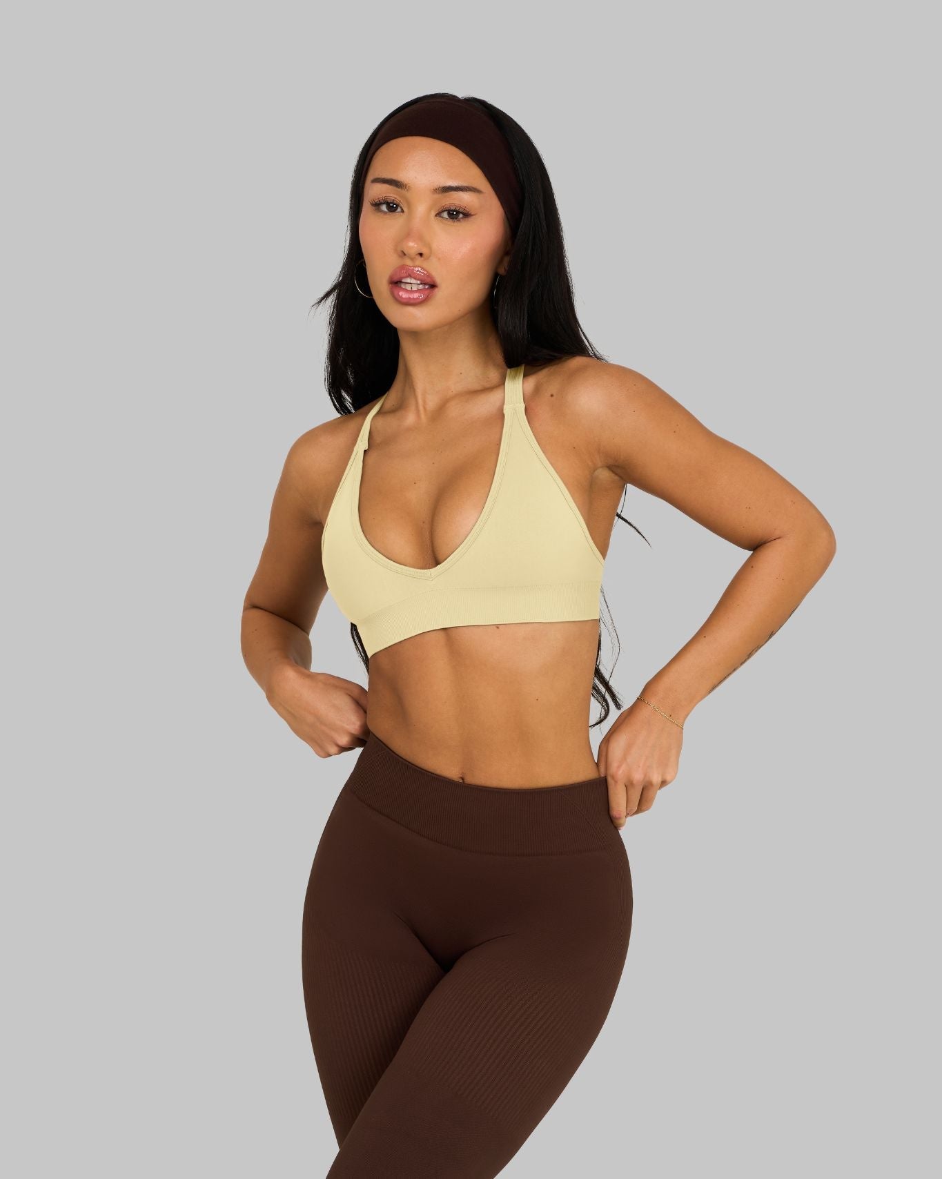 Elevate™ Sculpting Seamless High Apex Bra | Lemon Sorbet