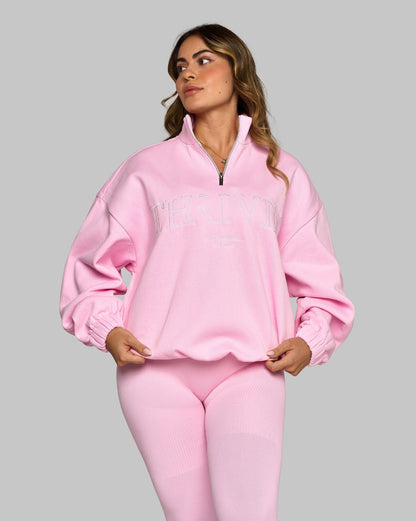 Original Halfzipper Sweater | Candy Pink
