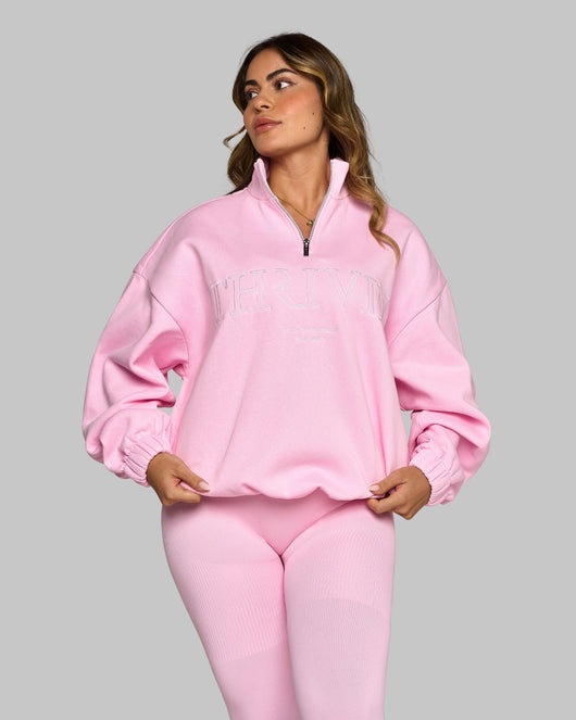 Original Halfzipper Sweater | Candy Pink