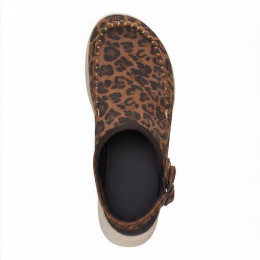 Safari Leopard Platform Clogs – Slip On, Stand Out, Feel Nothing