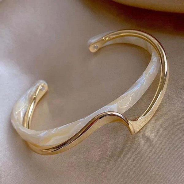 Soft Glow Opal Gold Bracelet — image 1