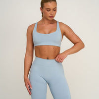 Elevate™ Sculpting Medium Impact Multiway Bra | Blue Haze