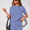 Osonn Sweatsuits Women 2 Piece Outfit Summer Lounge Shorts Sets Matching Spring Travel Beach Vacation Clothes