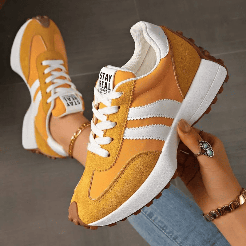 Baskets Orthopédiques pour Femme OrthoBelle – Confort, Style & Soulagement Réel pour Vos Pieds + Semelle offerte
