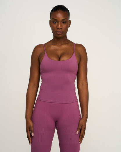 Elevate™ Sculpting Seamless Scoop Neck Cami | Orchid Mauve