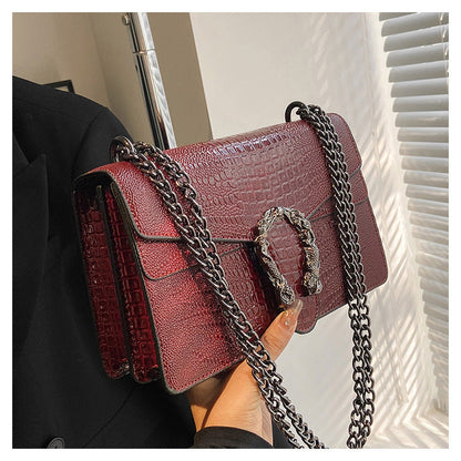 Bootara Women's Chain Flap Bag - Trendy PU Leather Shoulder & Crossbody Purse