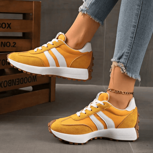 Baskets Orthopédiques pour Femme OrthoBelle – Confort, Style & Soulagement Réel pour Vos Pieds + Semelle offerte