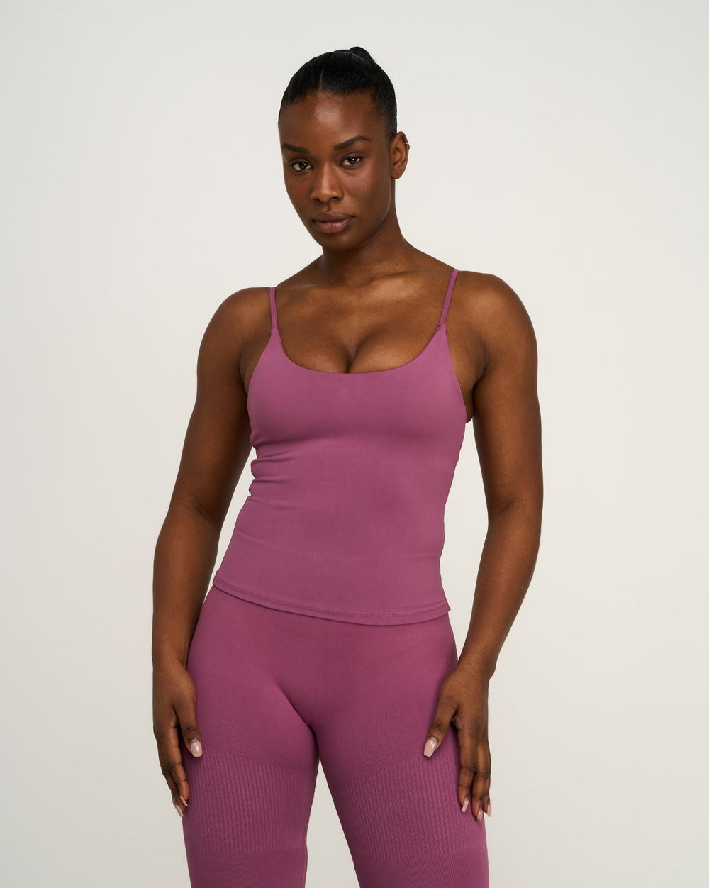 Elevate™ Sculpting Seamless Scoop Neck Cami | Orchid Mauve