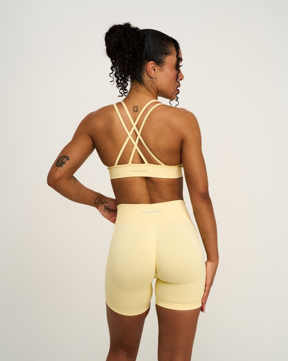 Elevate™ Sculpting Seamless High Apex Bra | Golden Butter