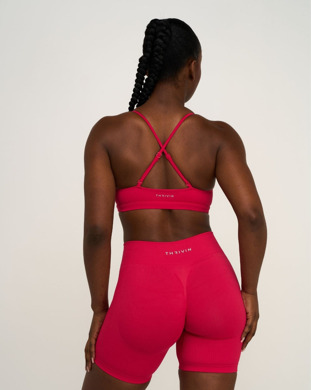 Elevate™ Sculpting Seamless Scoop Neck Bra | Strawberry