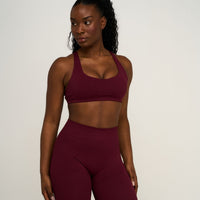 Elevate™ Sculpting Medium Impact Multiway Bra | Merlot