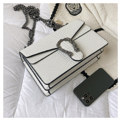 Bootara Women's Chain Flap Bag - Trendy PU Leather Shoulder & Crossbody Purse