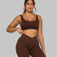 Elevate™ Sweetheart Impact Bra | Bourbon Brown