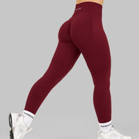 Elevate™ Sculpting High Waist Scrunch Leggings | Fine Wine