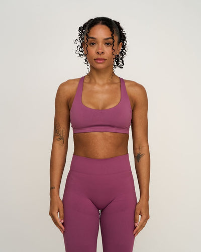 Elevate™ Sculpting Medium Impact Multiway Bra | Orchid Mauve