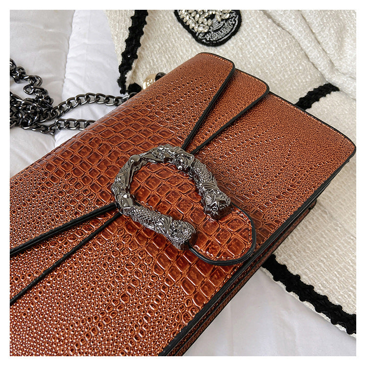 Bootara Women's Chain Flap Bag - Trendy PU Leather Shoulder & Crossbody Purse