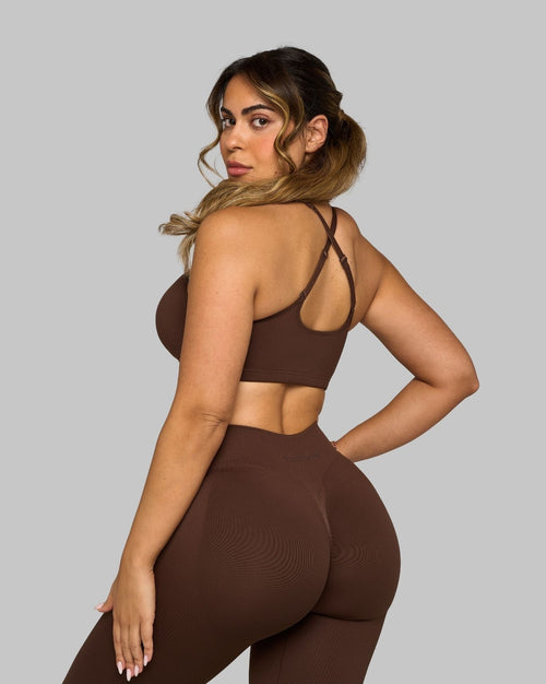 Elevate™ Sweetheart Impact Bra | Bourbon Brown