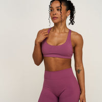 Elevate™ Sculpting Medium Impact Multiway Bra | Orchid Mauve