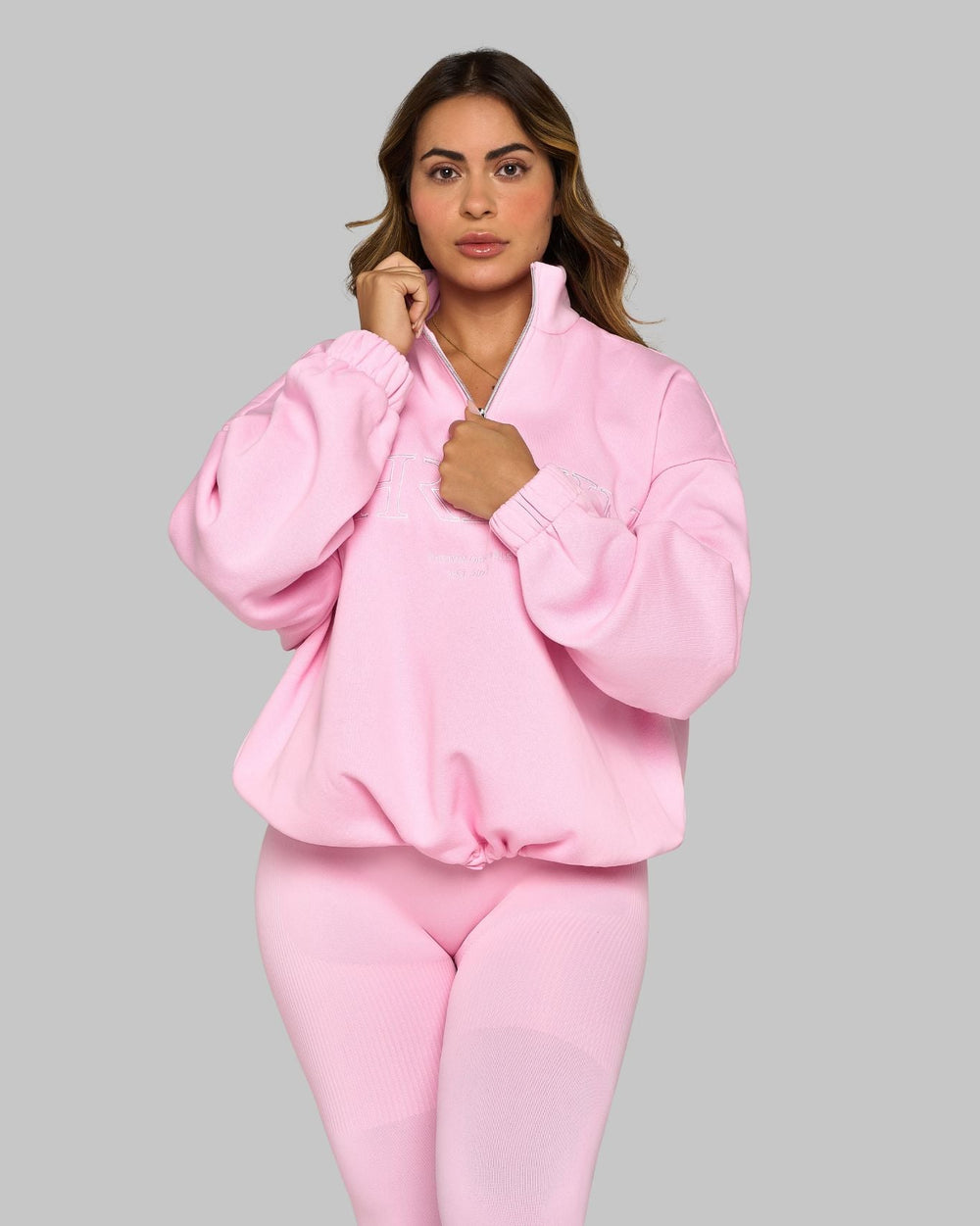 Original Halfzipper Sweater | Candy Pink