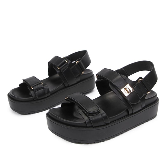Raffia Buckle Platform Sandals – The Effortless Sandal You'll Wear All Summer