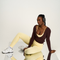 Elevate™ Sculpting Seamless V-Neck Top | Coffee
