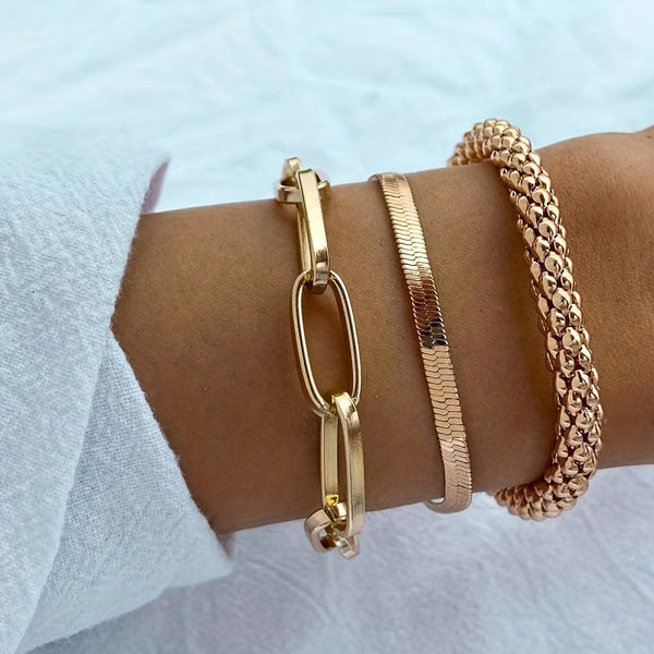 Multi Layer Boho Chain Bracelet — image 1
