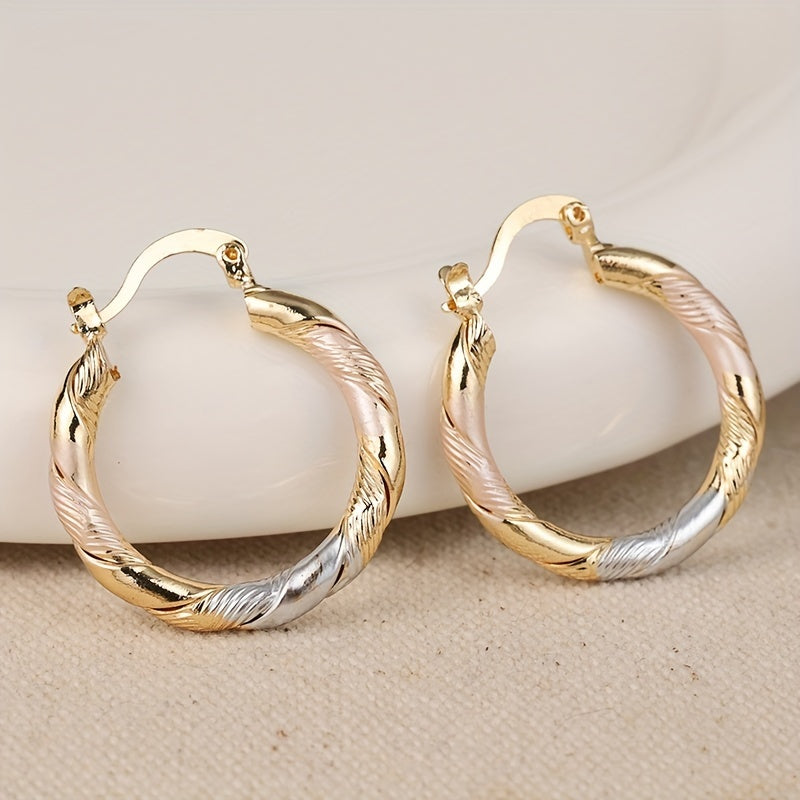 Luxe Gold Hoop Earrings — image 2