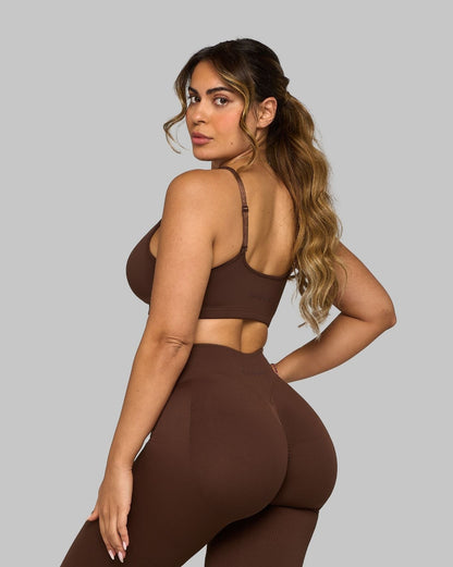 Elevate™ Sweetheart Impact Bra | Bourbon Brown