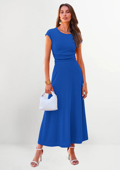 Osonn Summer Two Piece Skirt Set for Women Dressy Casual Knit Matching Travel Spring Vacation Lounge Outfits