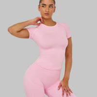 Elevate™ Compression T-shirt | Candy Pink