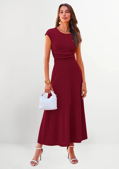 Osonn Summer Two Piece Skirt Set for Women Dressy Casual Knit Matching Travel Spring Vacation Lounge Outfits