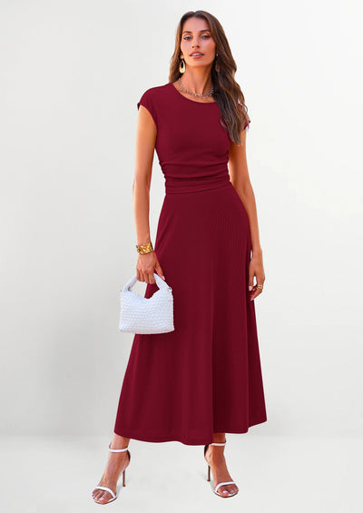 Osonn Summer Two Piece Skirt Set for Women Dressy Casual Knit Matching Travel Spring Vacation Lounge Outfits