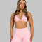 Elevate™ Sculpting Seamless V-Neck Halter Bra | Cotton Pink