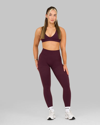 Elevate™ Sculpting High Waist Scrunch Leggings | Winter Plum