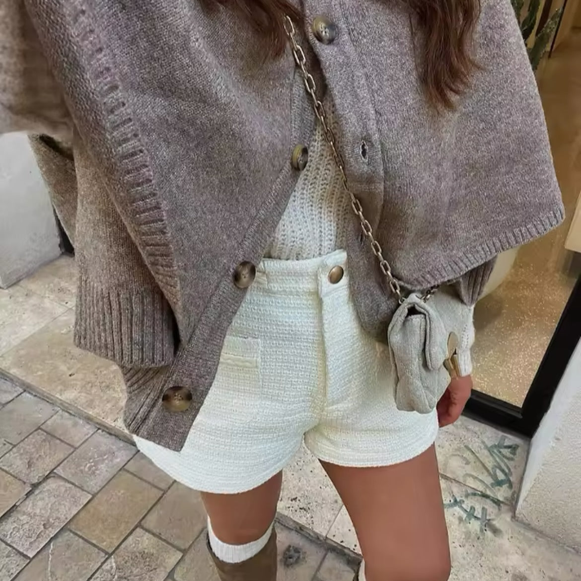 Emery Knit Cape