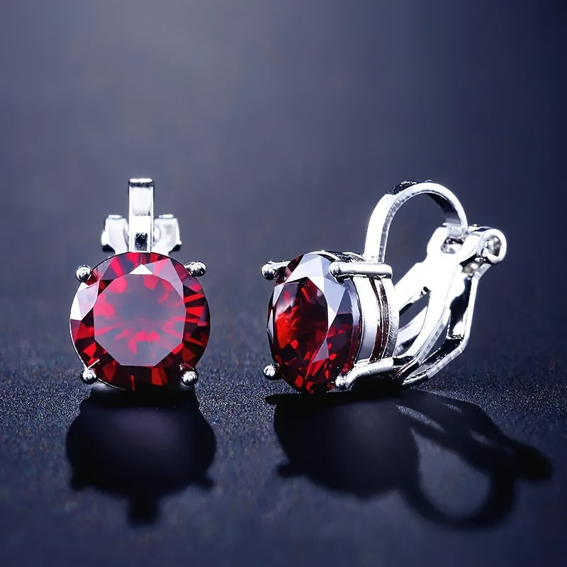 Timeless Cubic Zirconia Earrings — image 2