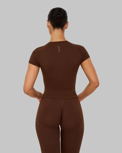 Elevate™ Compression T-shirt | Bourbon Brown