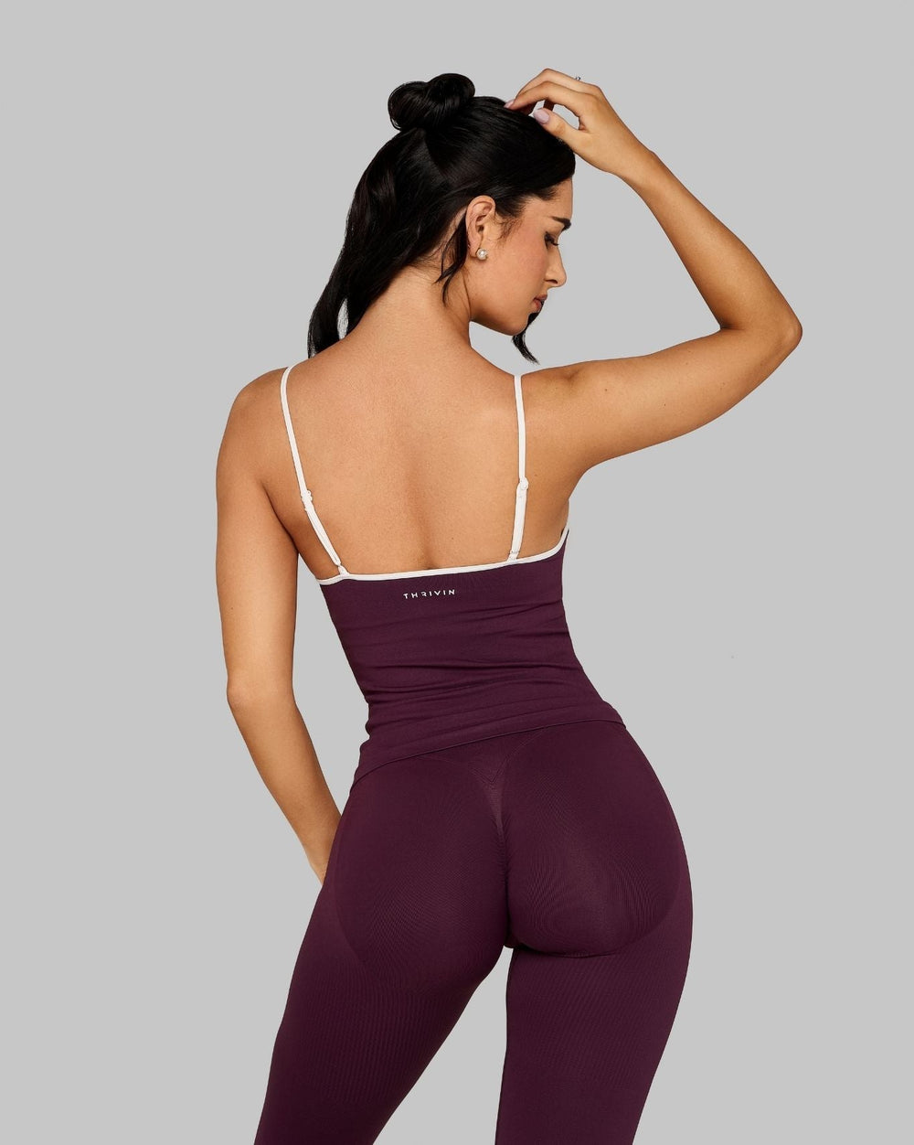 Outline Sweetheart Tanktop | Winter Plum