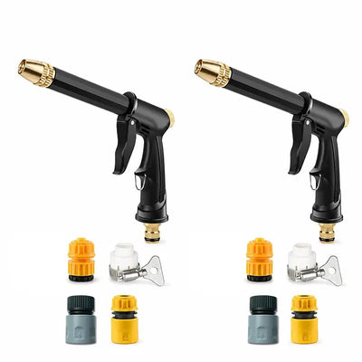 Portable High Pressure Water Sprayer, Adjustable Garden Hose Nozzle Sprayer, Car Washing & Maintenance Tool