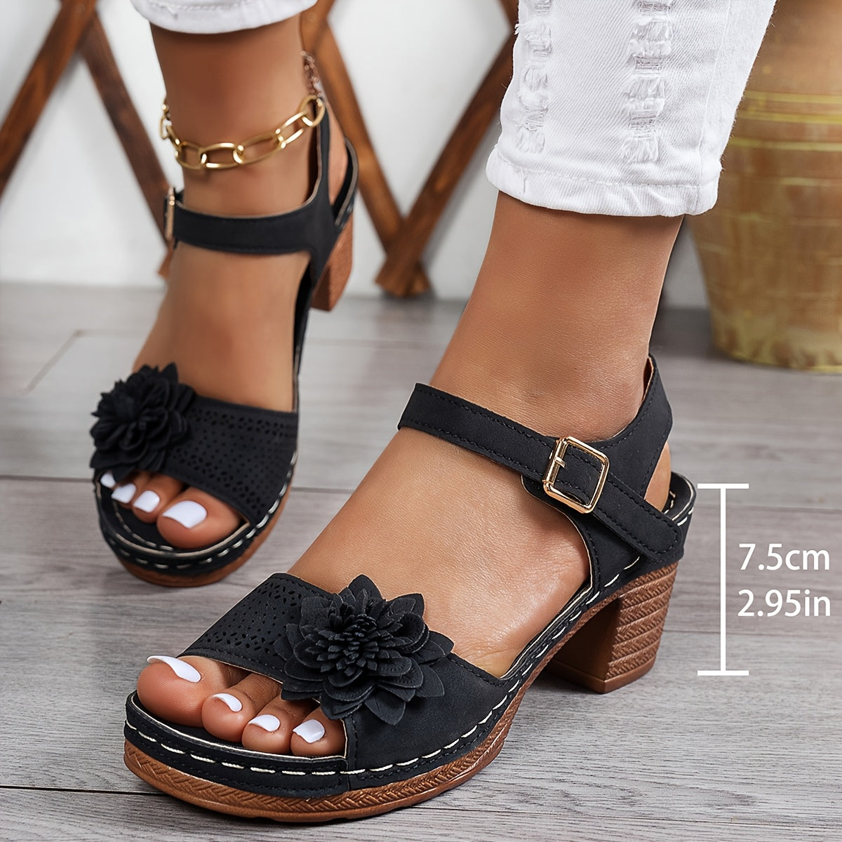 Chic Pearl Bow Espadrille Slides