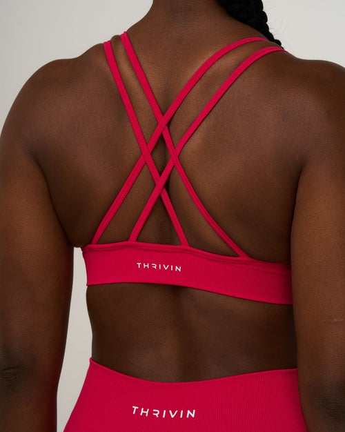Elevate™ Sculpting Seamless High Apex Bra | Strawberry
