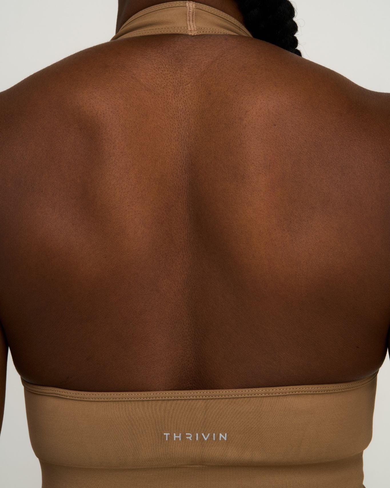 Elevate™ Sculpting Seamless Halterneck Top | Toffee