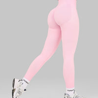 Elevate™ Sculpting High Waist Scrunch Leggings | Candy Pink