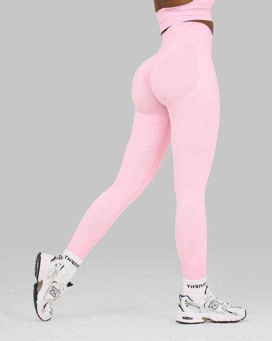 Elevate™ Sculpting High Waist Scrunch Leggings | Candy Pink