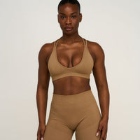 Elevate™ Sculpting Seamless High Apex Bra | Toffee