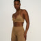 Elevate™ Sculpting Seamless Adjustable Halter Bra | Toffee