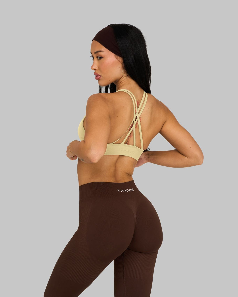 Elevate™ Sculpting Seamless High Apex Bra | Lemon Sorbet